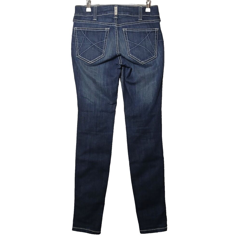 Ariat Real Denim Women's Perfect Rise Skinny Stretch Jeans Blue 27R #1094